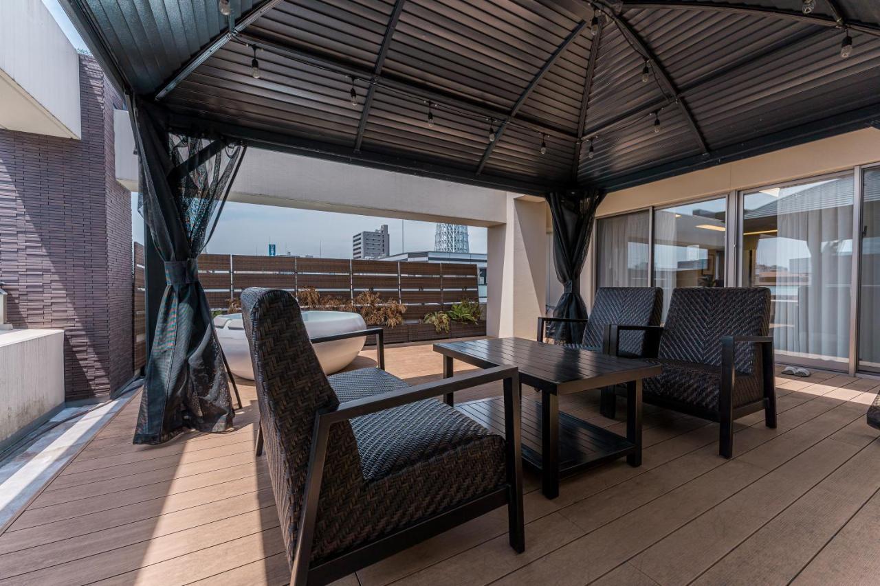 Апартаменты Oshiage Sky View Terrace Penthouse Токио Экстерьер фото