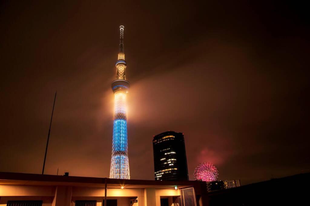 Апартаменты Oshiage Sky View Terrace Penthouse Токио Экстерьер фото