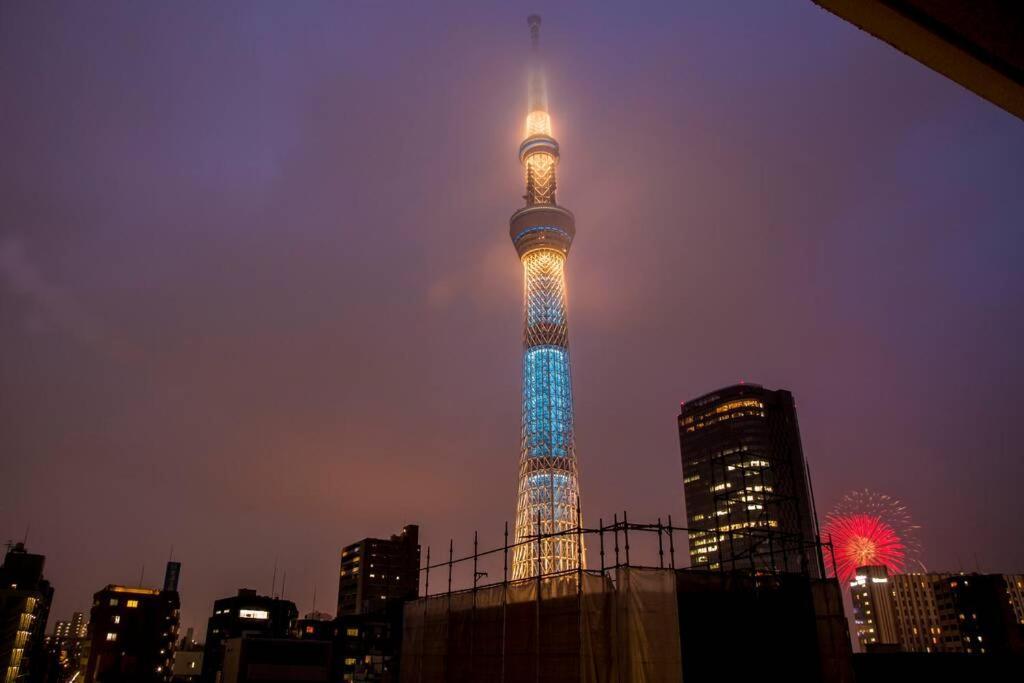 Апартаменты Oshiage Sky View Terrace Penthouse Токио Экстерьер фото