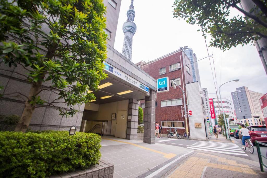 Апартаменты Oshiage Sky View Terrace Penthouse Токио Экстерьер фото